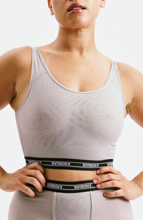 Powermesh Longline Bralette (Regular & Plus)