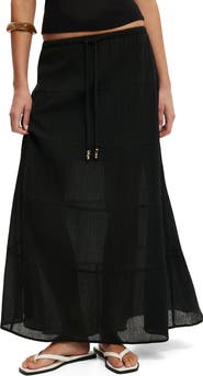 Cotton On Women's Haven Multi Tiered Maxi Skirt