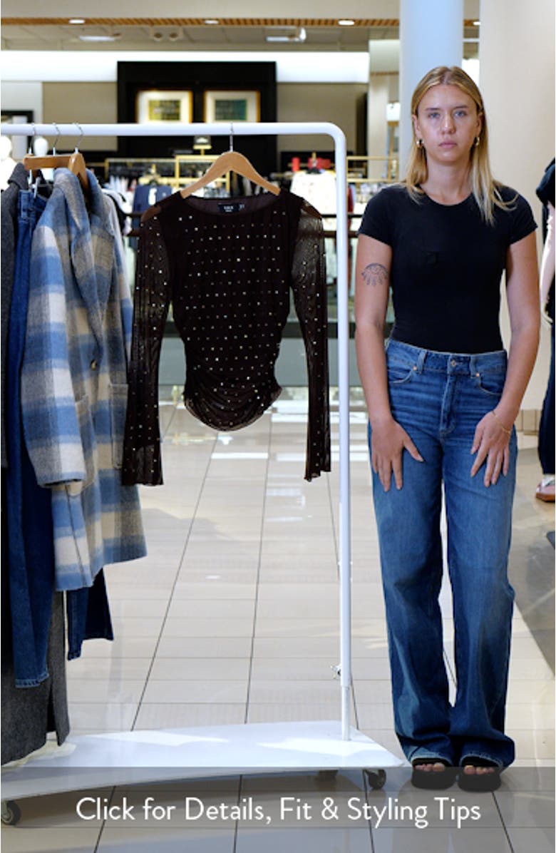 Born to Shine Embellished Mesh Top, sales video thumbnail