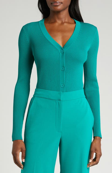 Rib Cardigan