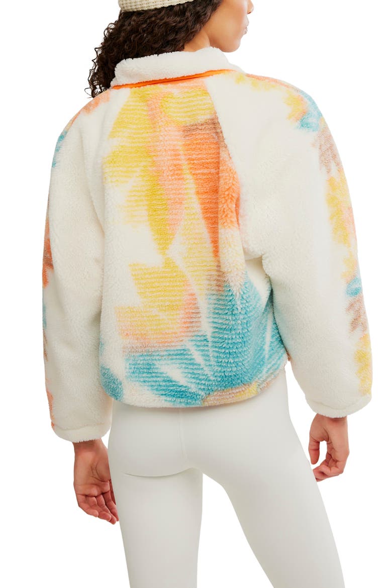 FP Movement Rocky Ridge Fleece Jacket, Alternate, color, MAVERICK FLORAL-IVORY