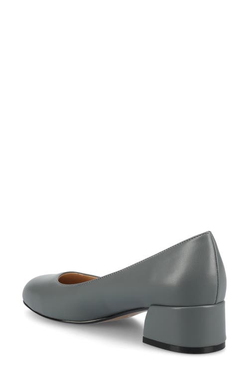 JOURNEE COLLECTION JOURNEE COLLECTION SAARII BLOCK HEEL PUMP 