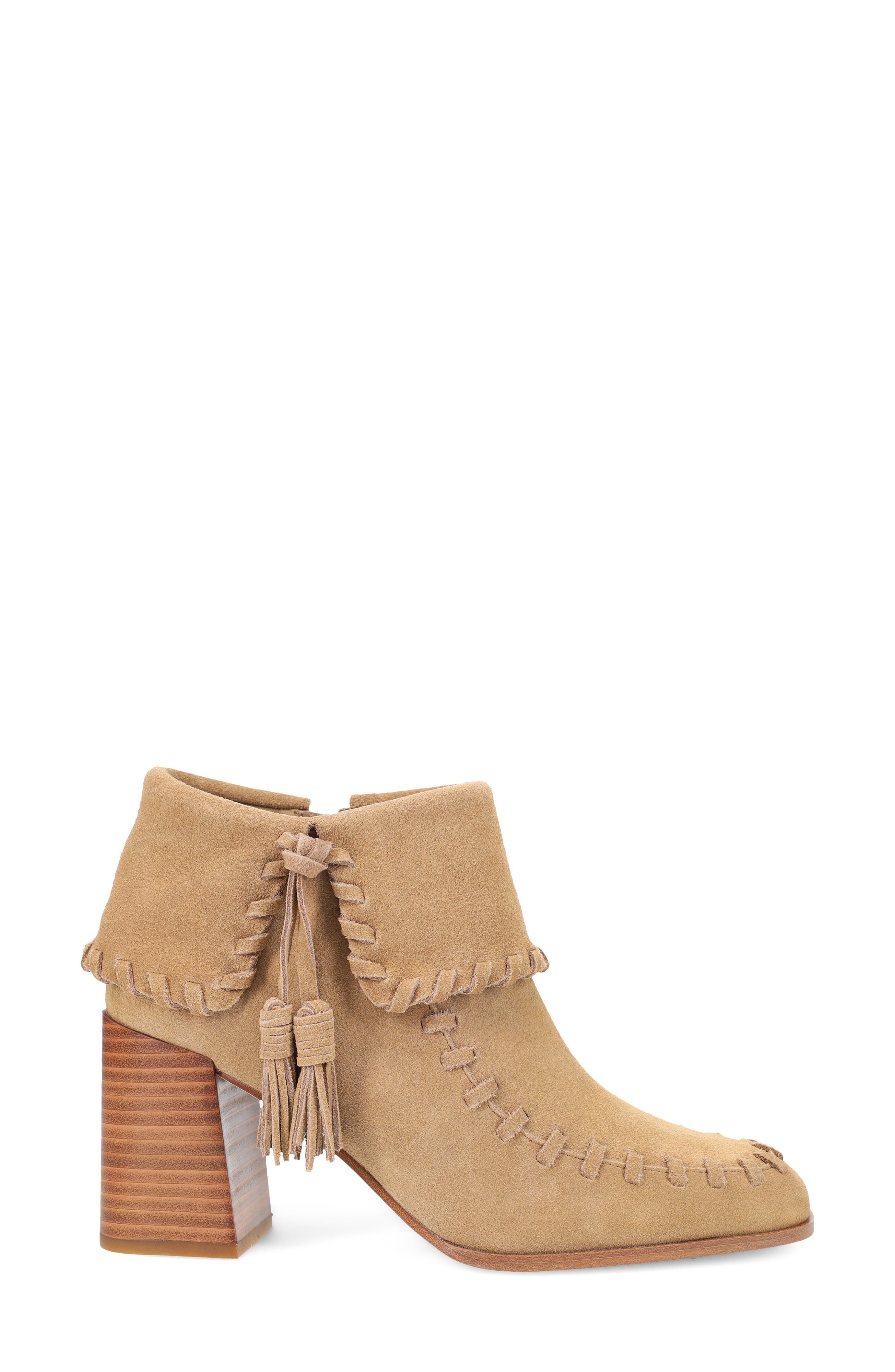Felisa Leather Bootie, Alternate, color, DRIFTWOOD