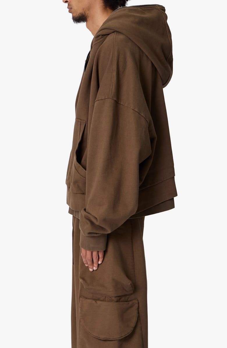 mnml Oversize Zip Hoodie, Alternate, color,