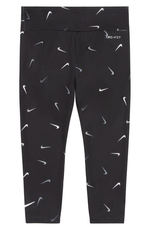 Kids' Swoosh Leggings (Toddler)