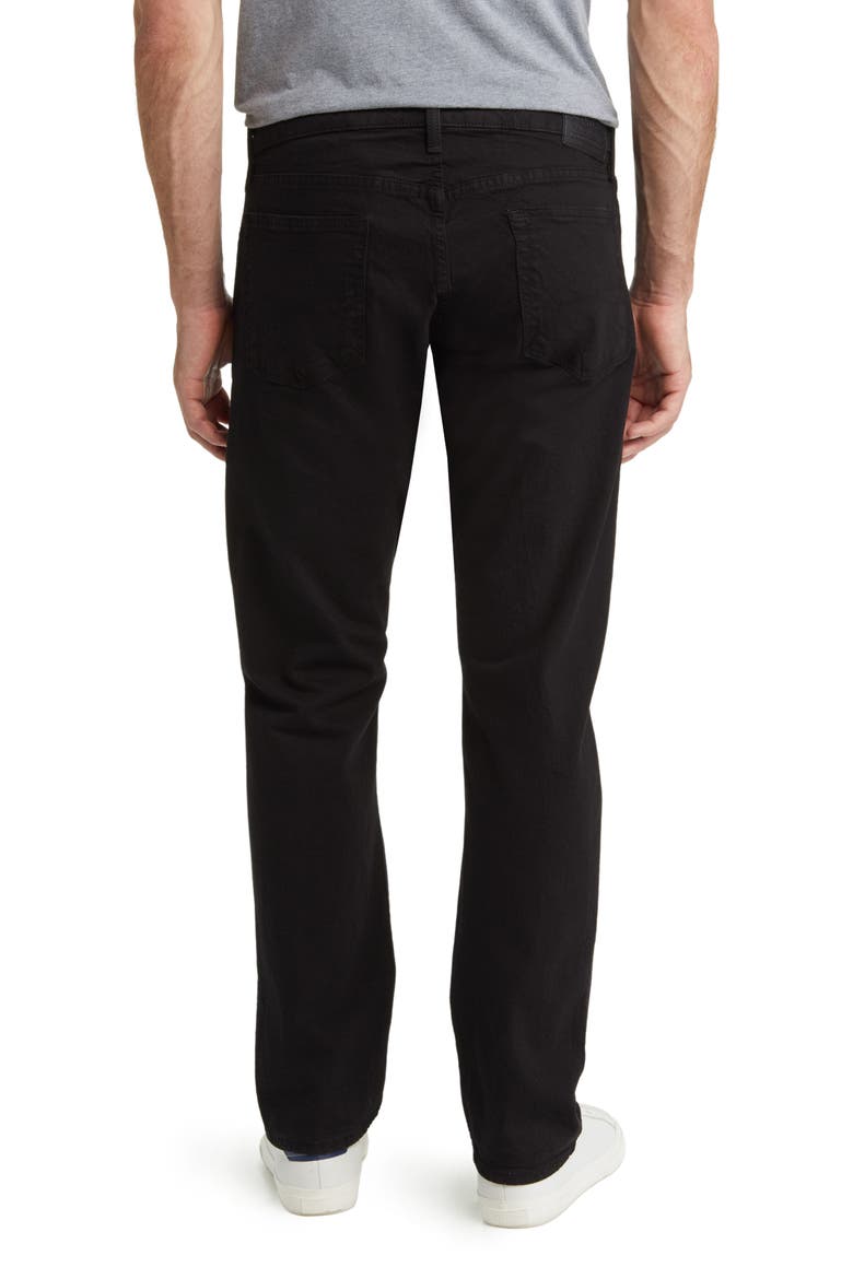 Varick Slim Straight Leg Stretch Five Pocket Pants, Alternate, color, BLACK STRETCH