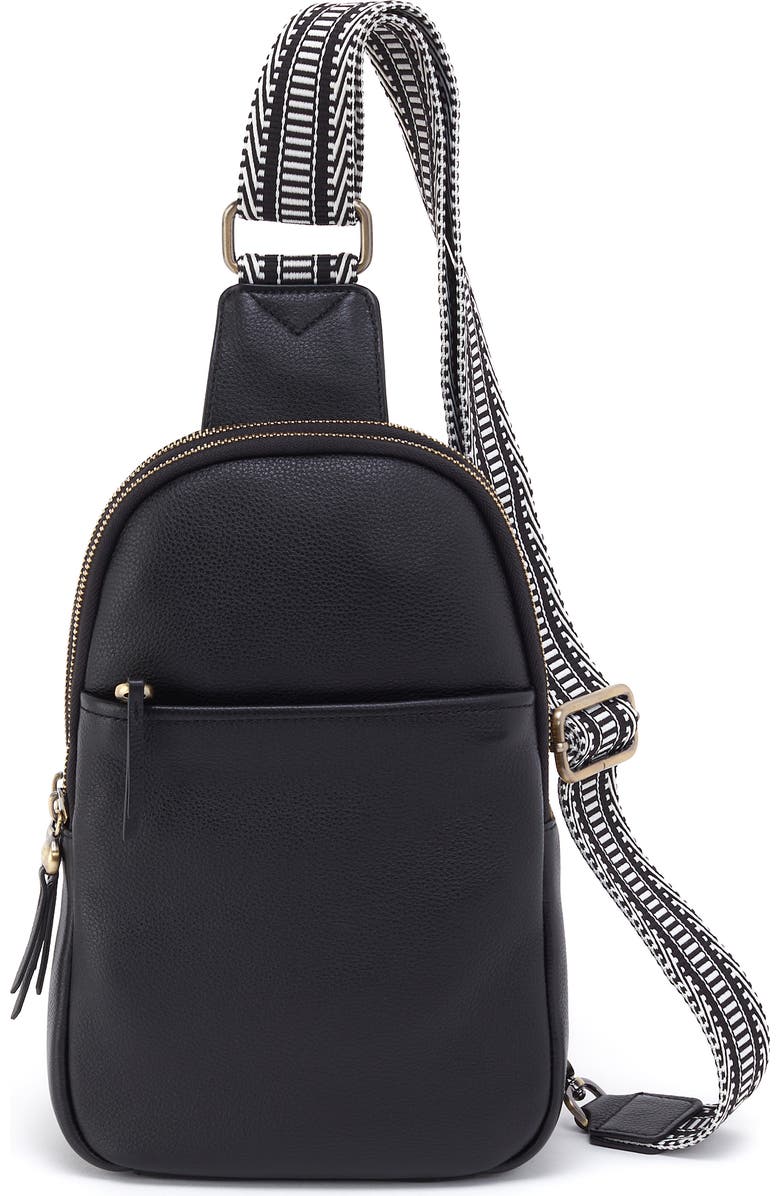 HOBO Cass Leather Sling Bag, Main, color,