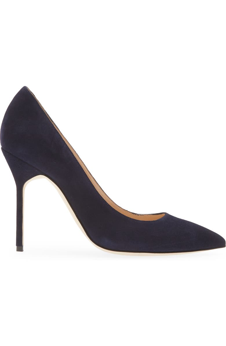 Manolo Blahnik BB Pointed Toe Pump, Alternate, color,