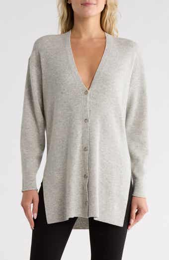 Theory Wool & Cashmere Long Cardigan