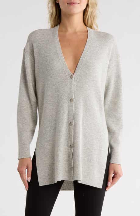 Theory Wool & Cashmere Long Cardigan
