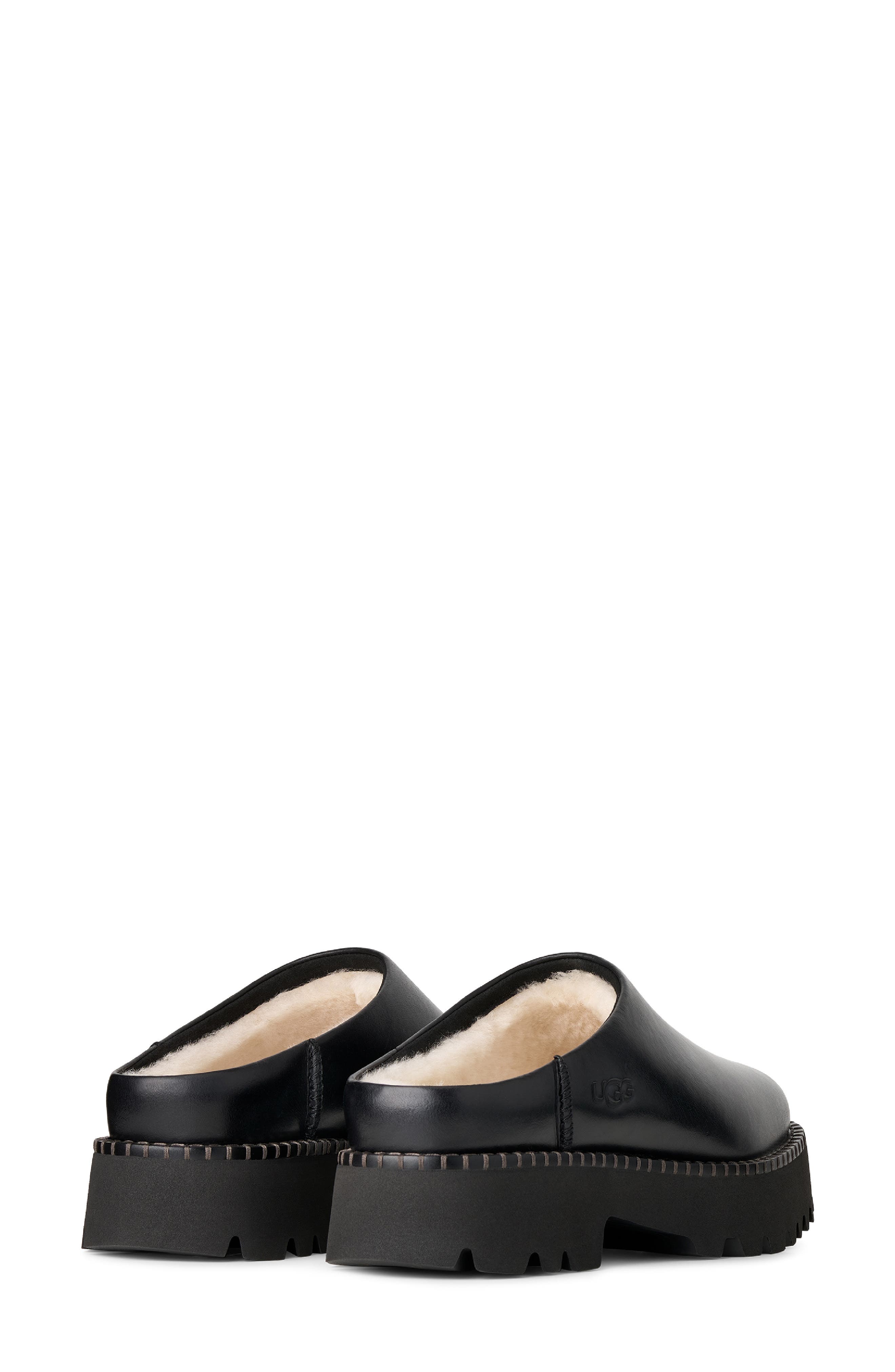 Uptowner Suede Mule, Alternate, color, BLACK LEATHER