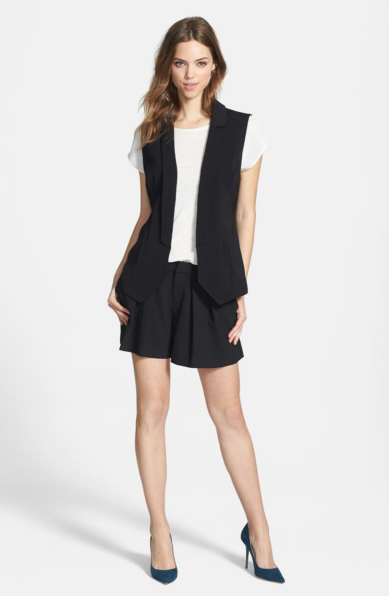 Halogen<sup>®</sup> Pleat Front Shorts, Alternate, color, 