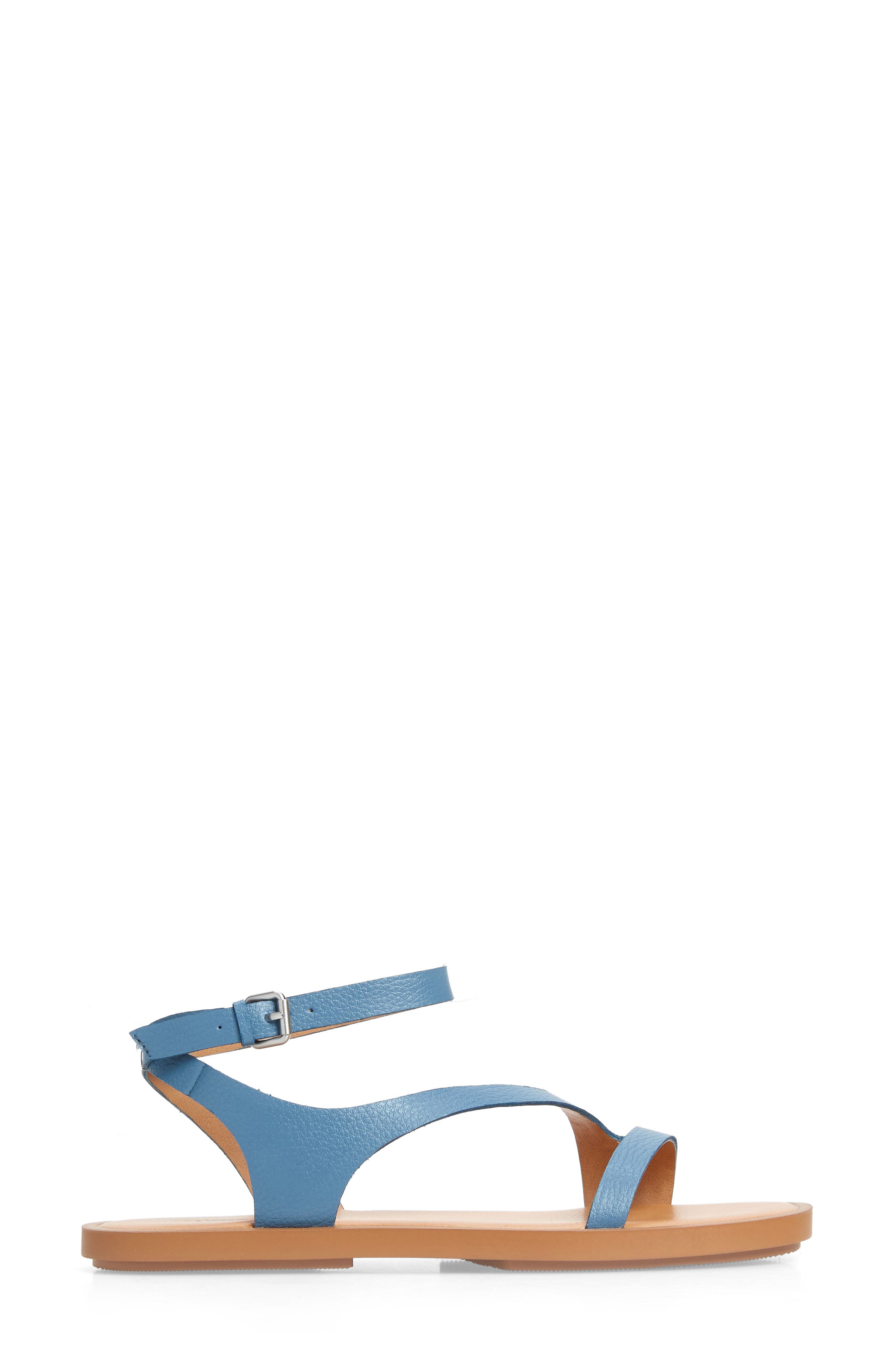 Madewell The Mabel Sandal, Alternate, color, Ocean