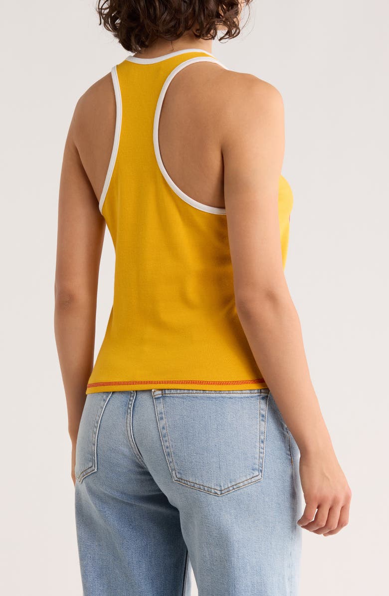 Junk Food All Pro Chiefs Tank, Alternate, color, Mustard/ Licorice