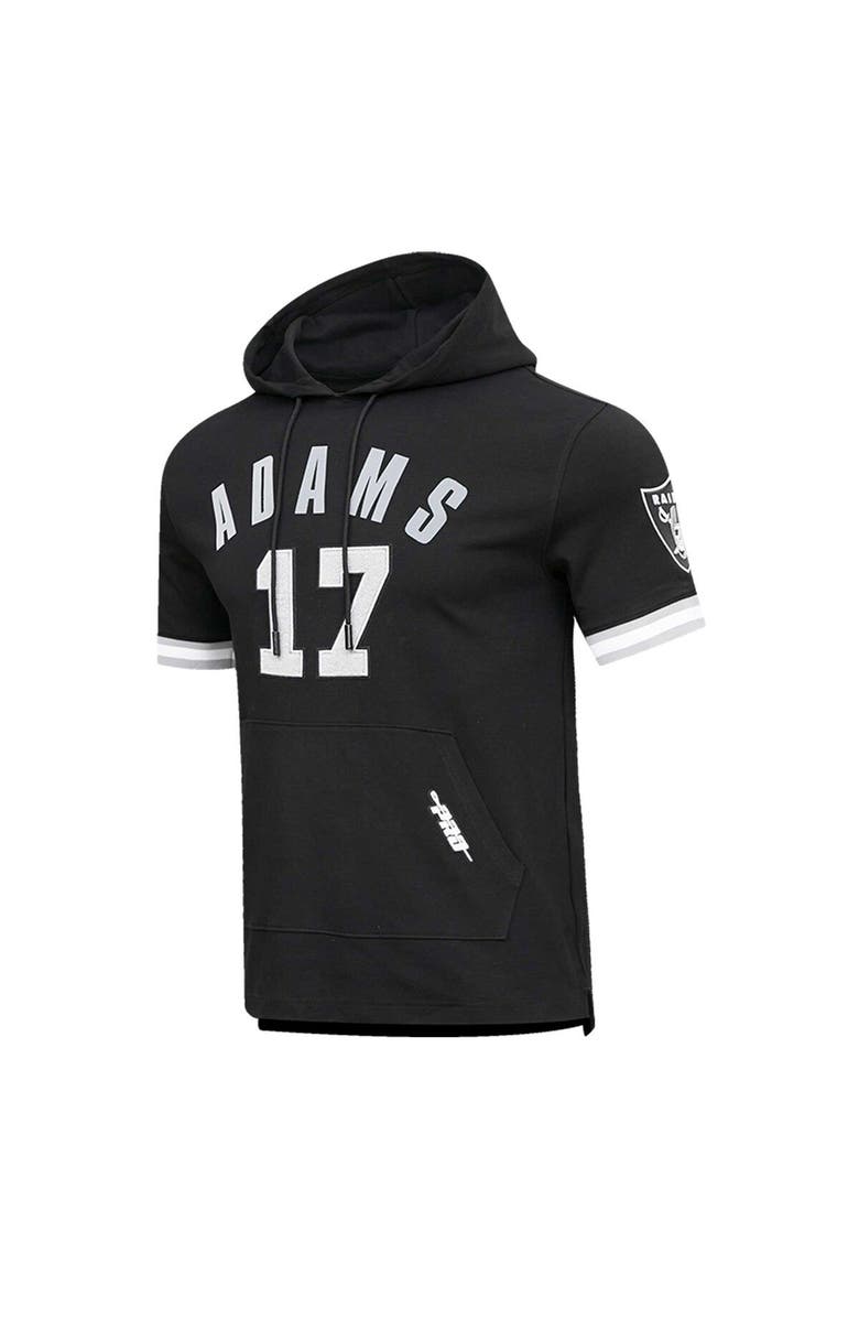 PRO STANDARD Men's Pro Standard Davante Adams Black Las Vegas Raiders Player Name & Number Hoodie T-Shirt, Alternate, color, 
