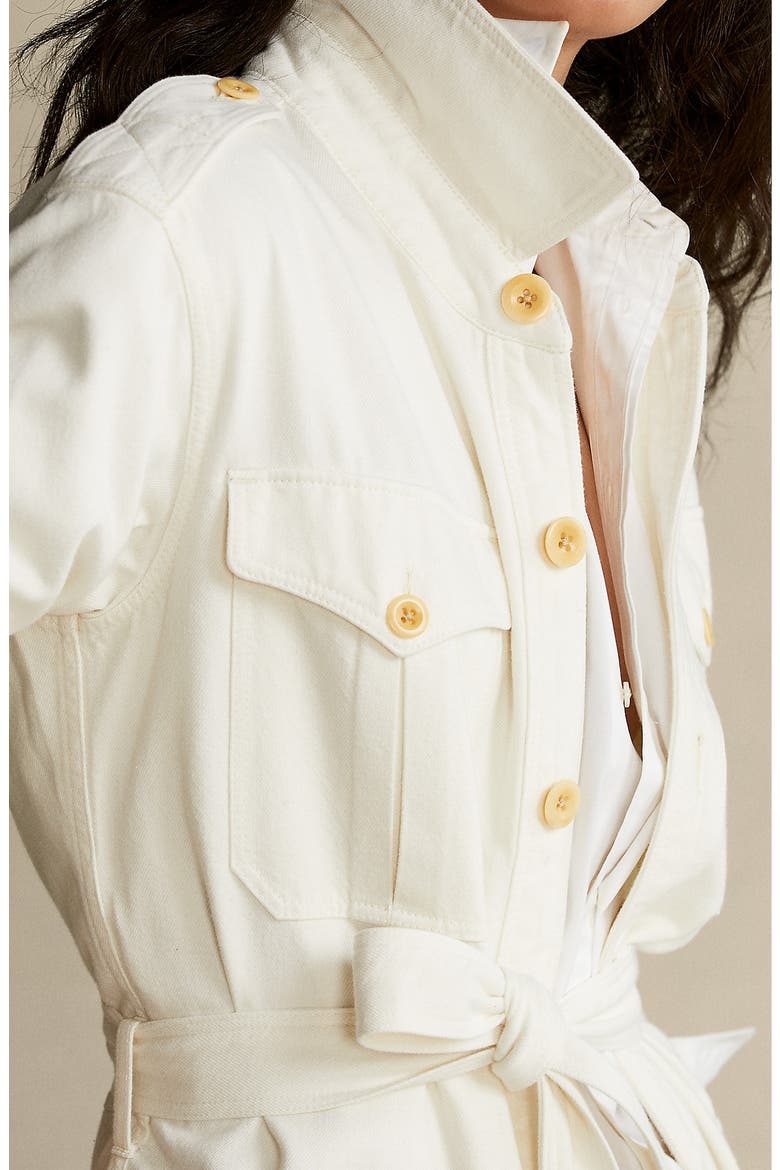 Showl Safari Jacket, Alternate, color, NATURAL