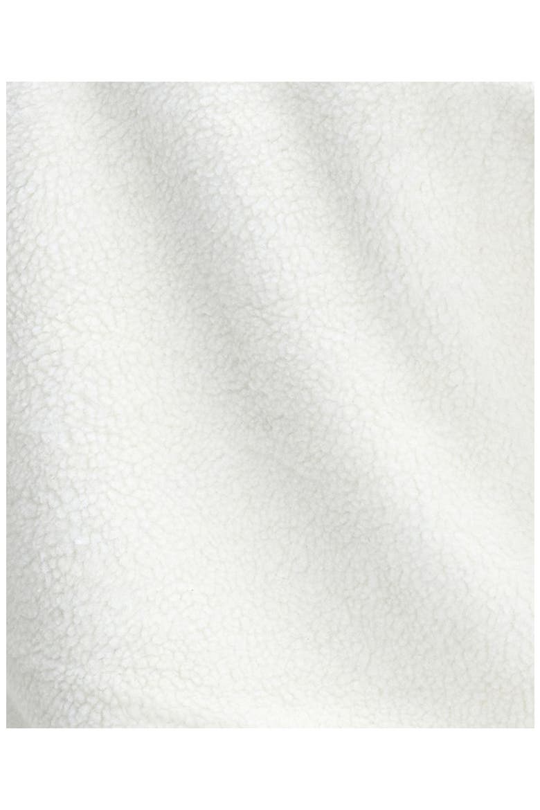 Brambles Mixed Media Faux Shearling Jacket, Alternate, color, WINTER PEARL BEIGE