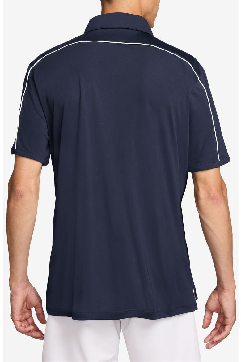 Dri-FIT Par 5 Golf Polo, Alternate, color, COLLEGE NAVY/ WHITE
