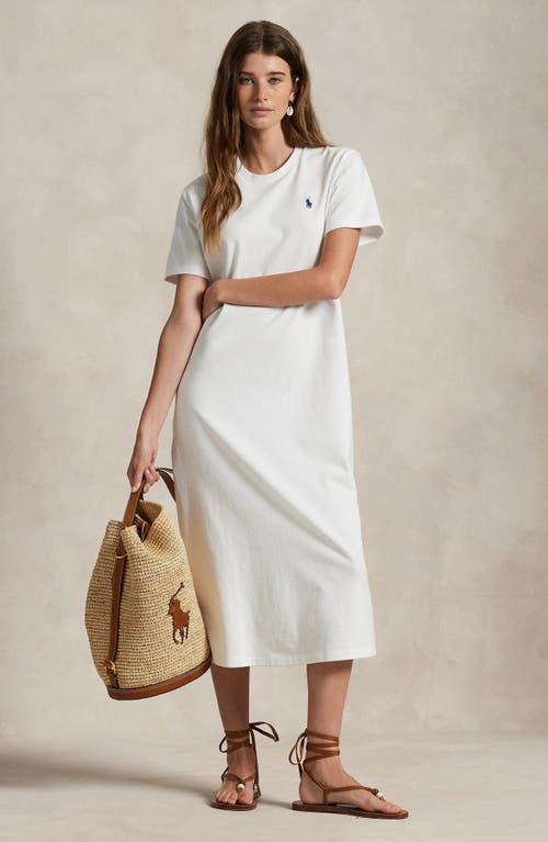 Polo Ralph Lauren Mesh Polo Dress In White