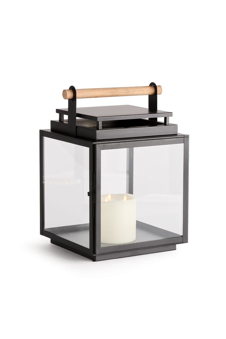 Adwin Outdoor Lantern, Main, color, Black