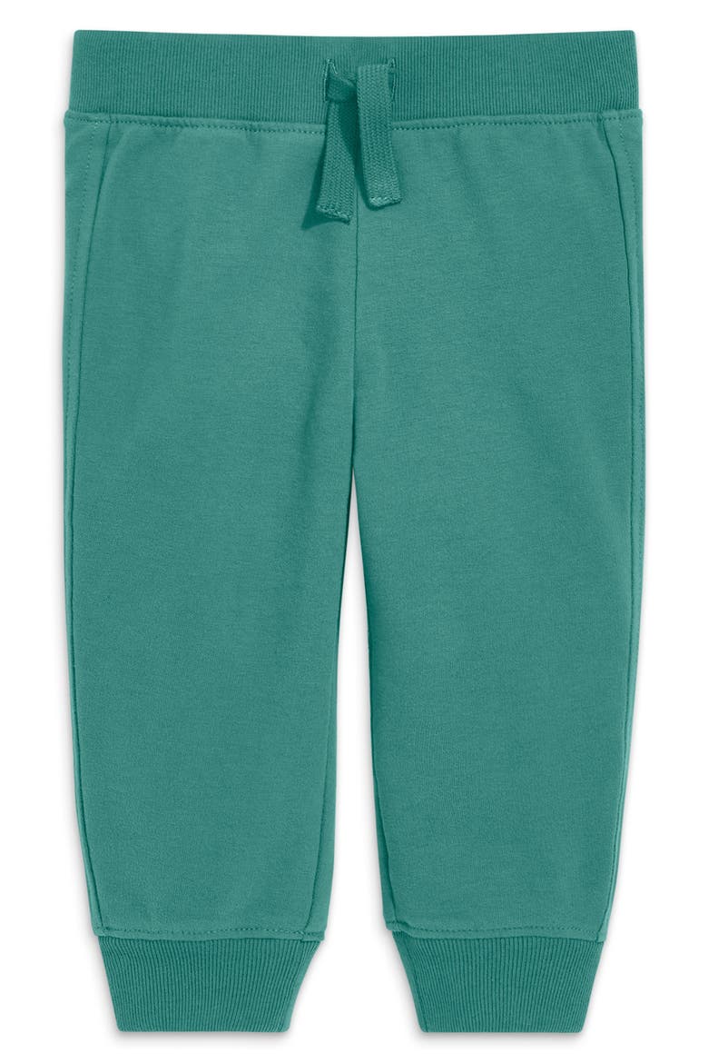 French Terry Joggers, Main, color, SUNWASHED TEAL