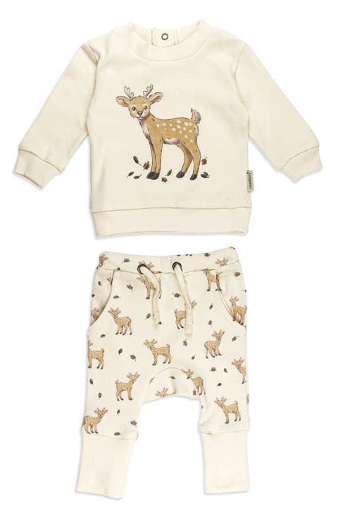 Organic Cotton Sweatshirt & Joggers Set