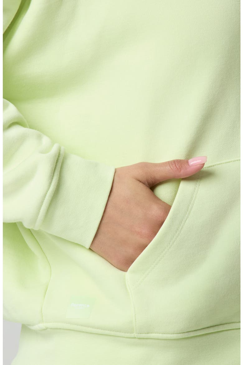 Cozy Crush Oversize Zip Hoodie, Alternate, color, CITRINE