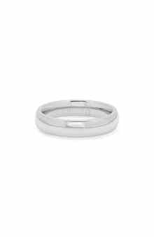 4mm 18k Gold Plated Band Ring
