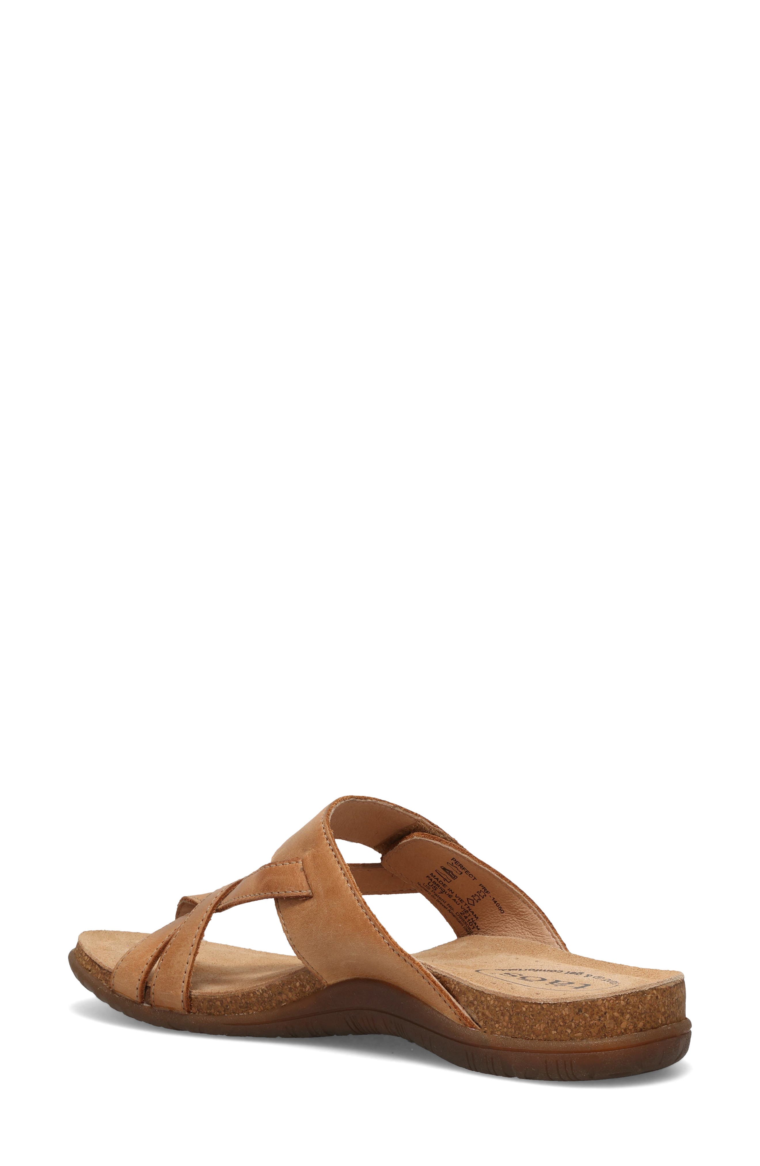 Perfect Toe Loop Sandal, Alternate, color, TAN