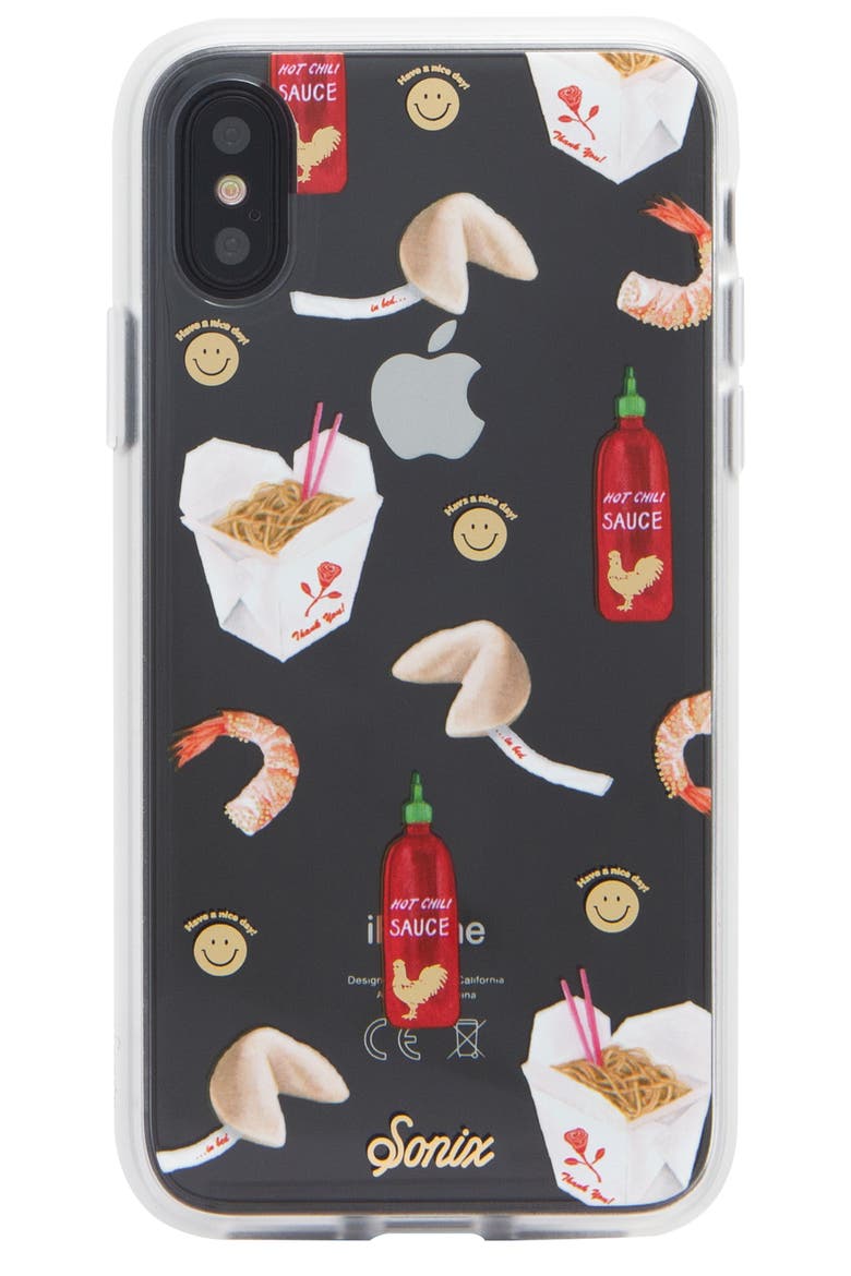 Take Out iPhone X/xs, XR & X Max Case, Alternate, color, RED