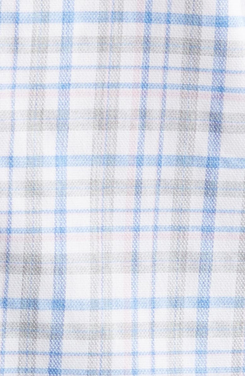 johnnie-O Alzer Plaid Performance Button-Up Shirt, Alternate, color, 