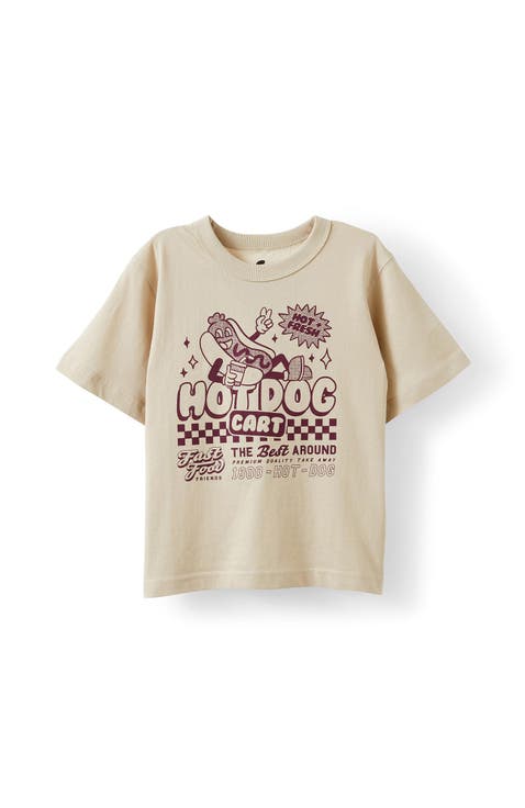 Kid's Jonny Short Sleeve Graphic Print Tee