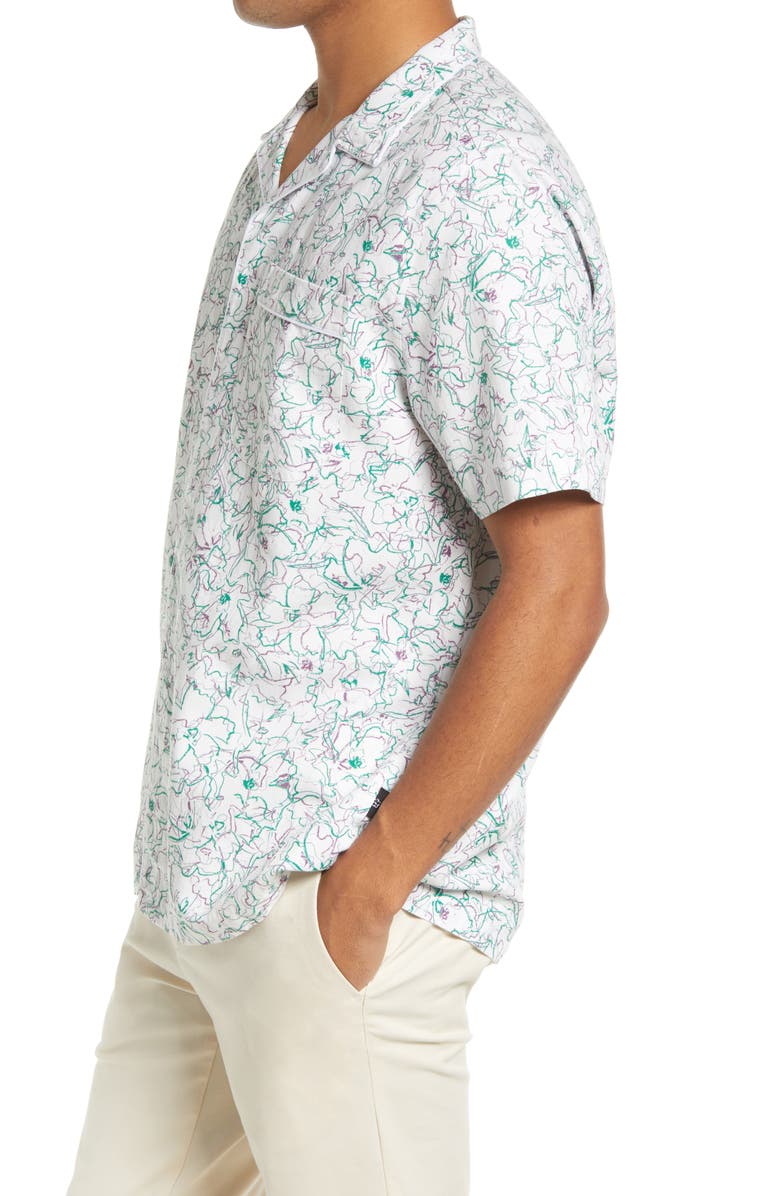 Ted Baker London Bartlet Short Sleeve Button-Up Shirt, Alternate, color, 