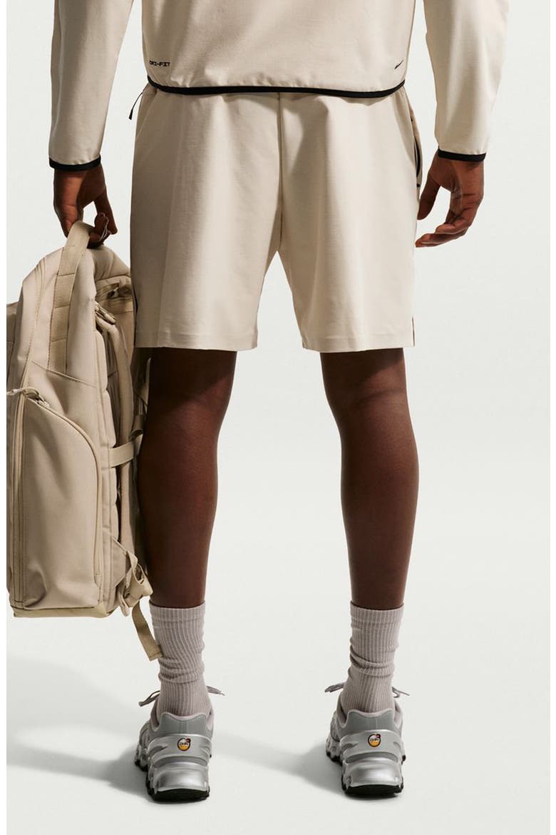 Dri-FIT Tech Knit Shorts, Alternate, color, LIGHT KHAKI/ BLACK
