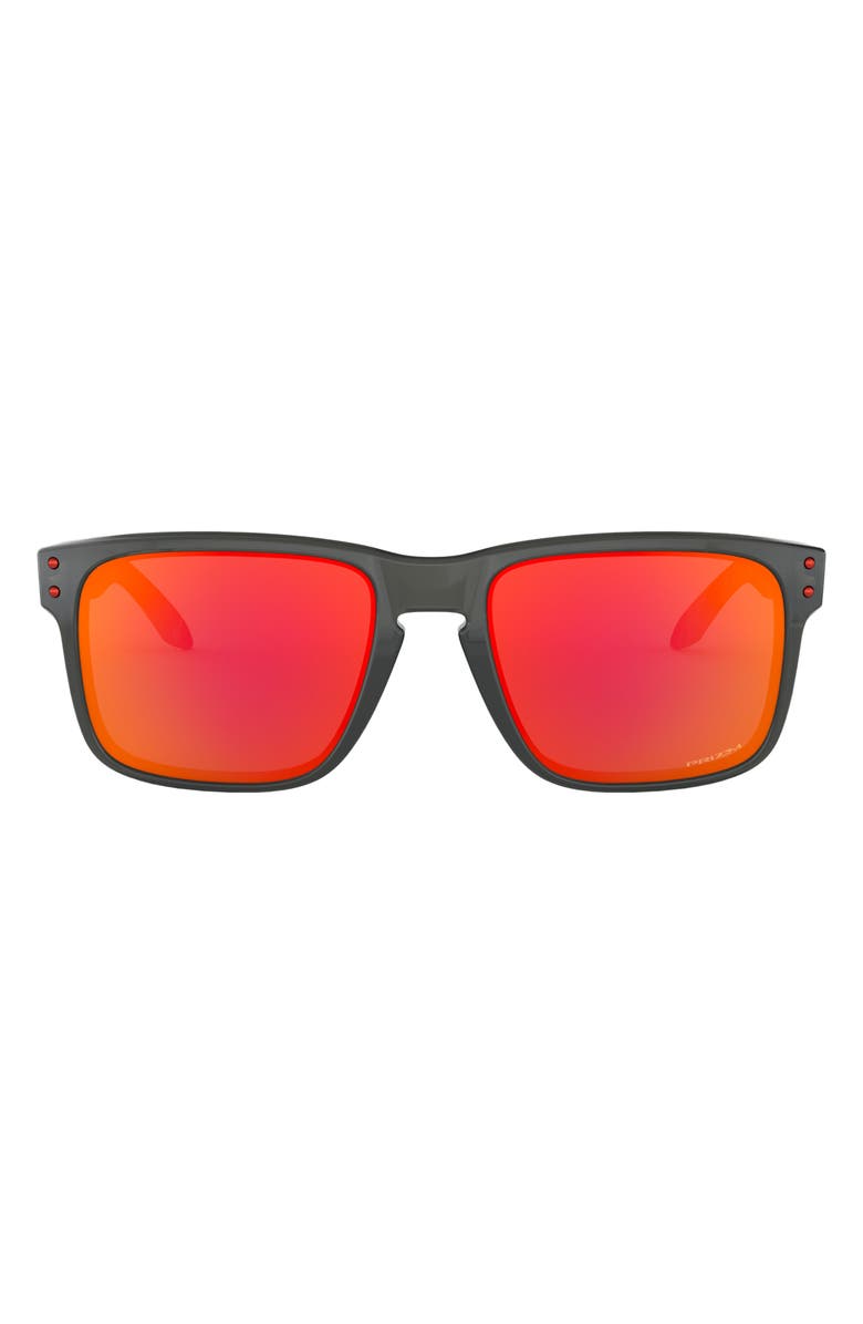 Oakley Holbrook 56mm Prizm<sup>™</sup> Rectangular Sunglasses, Main, color,