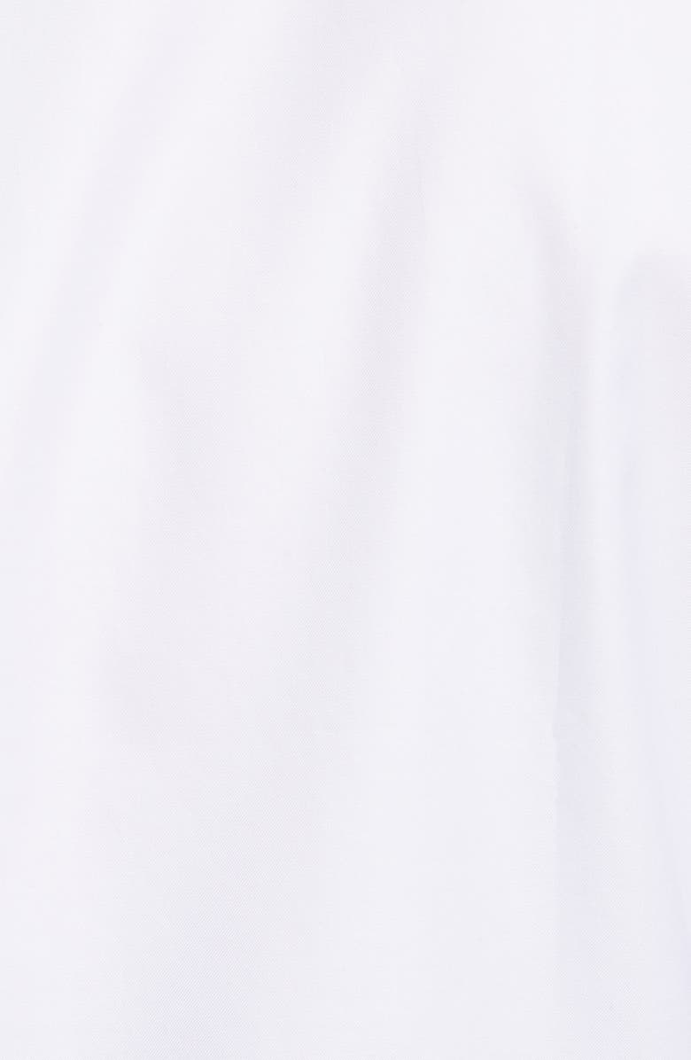 David Donahue Slim Fit Superfine Twill Dress Shirt, Alternate, color, White