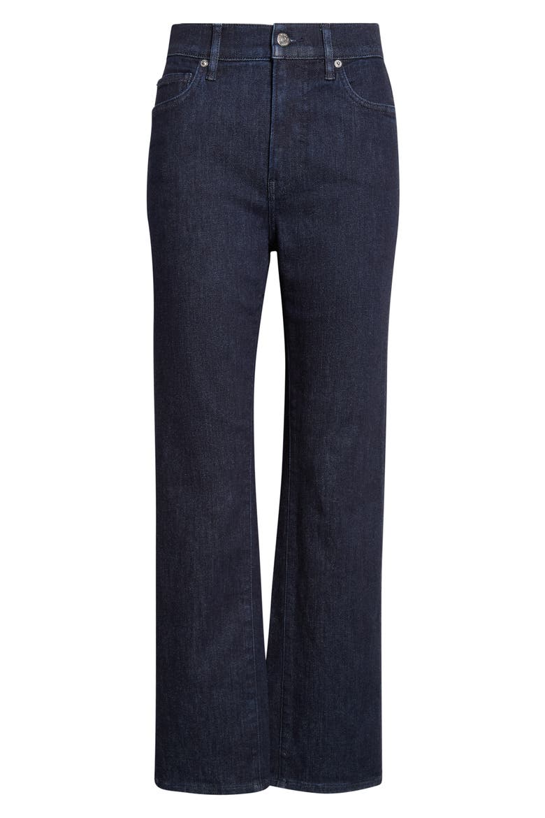 Milla High Waist Slim Straight Leg Jeans, Alternate, color, INDIGO RINSE
