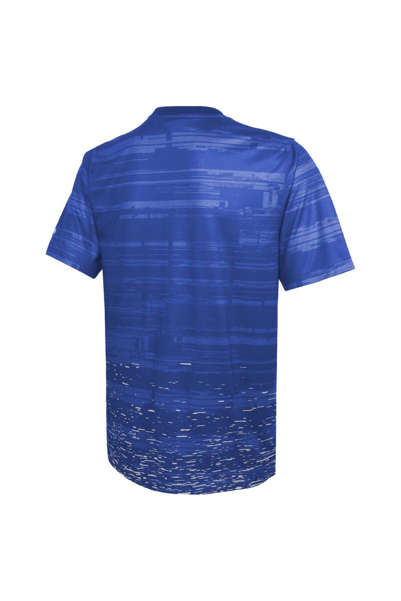 Men's New Era Royal Los Angeles Rams Combine Authentic Sweep T-Shirt, Alternate, color, Royal