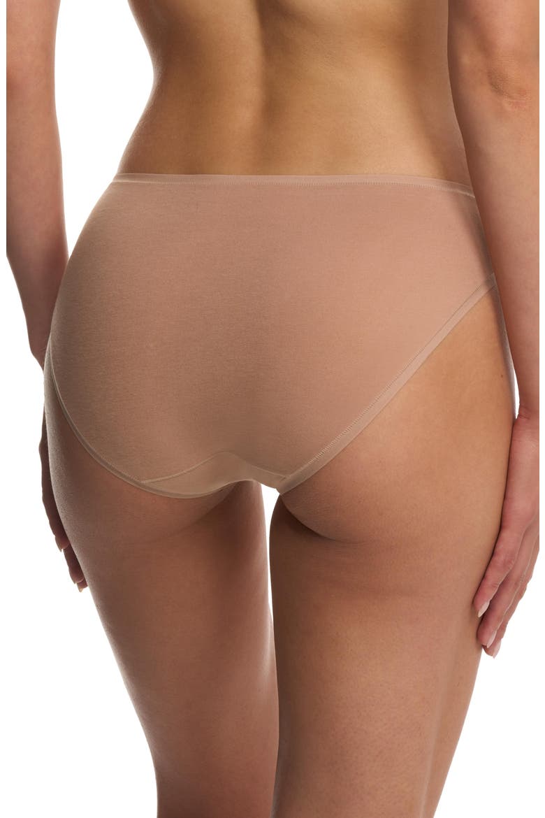 Bliss Bare Cotton Bikini, Alternate, color, Buff