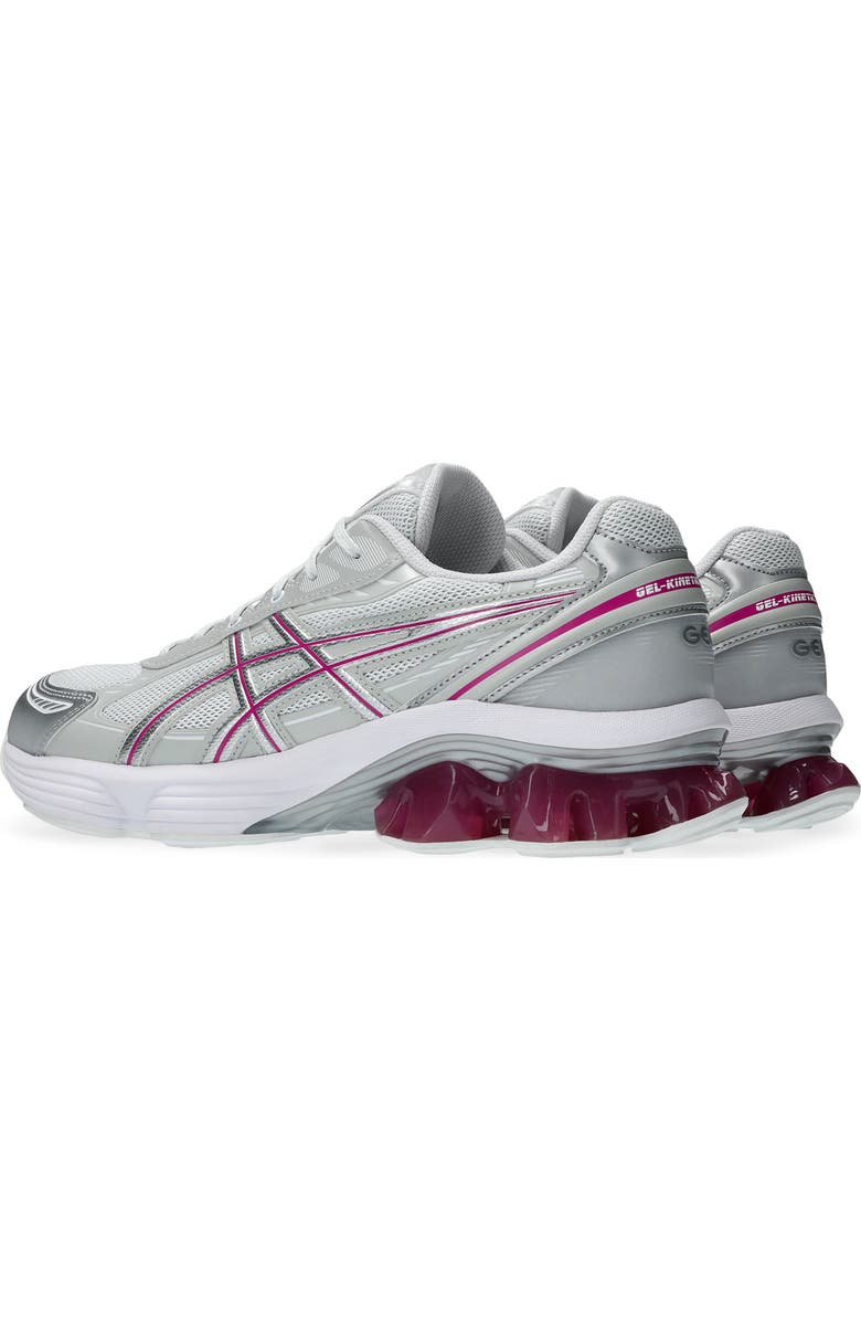 ASICS<sup>®</sup> Gender Inclusive GEL-KINETIC FLUENT<sup>™</sup> Sneaker, Alternate, color, White/ Pure Silver