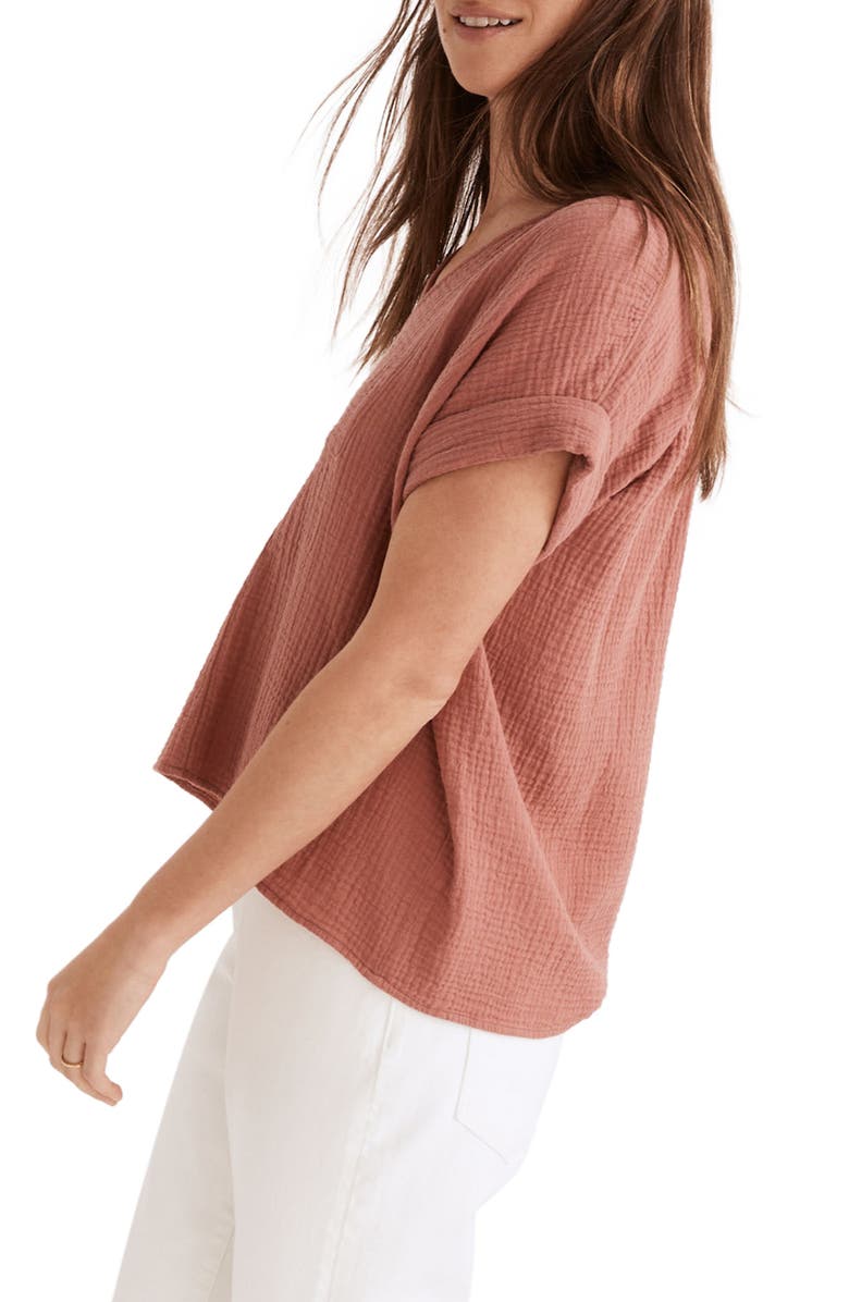 Madewell Lightspun Westing Shirt, Alternate, color, 