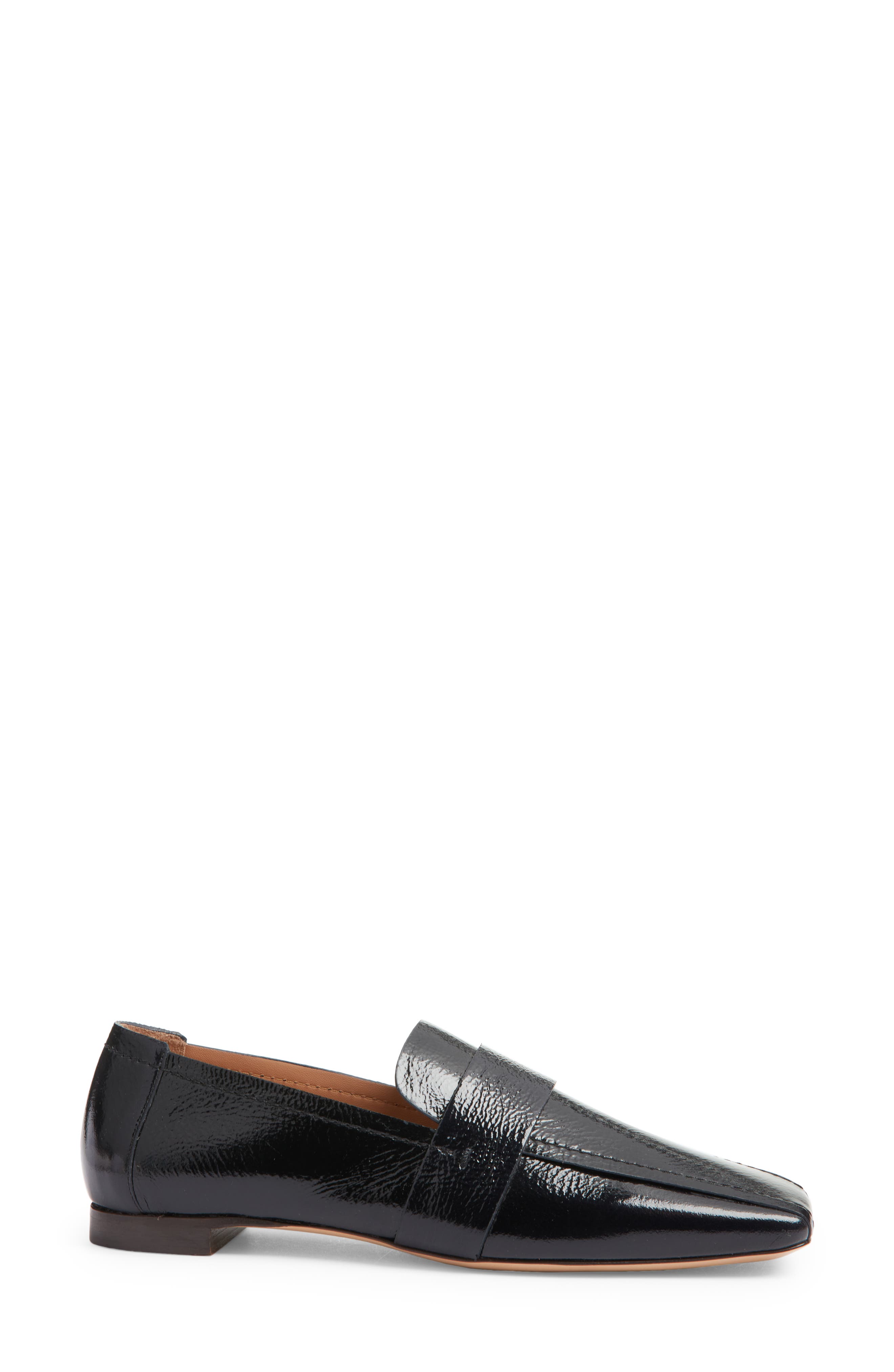 Square Toe Loafer, Alternate, color, NAVY
