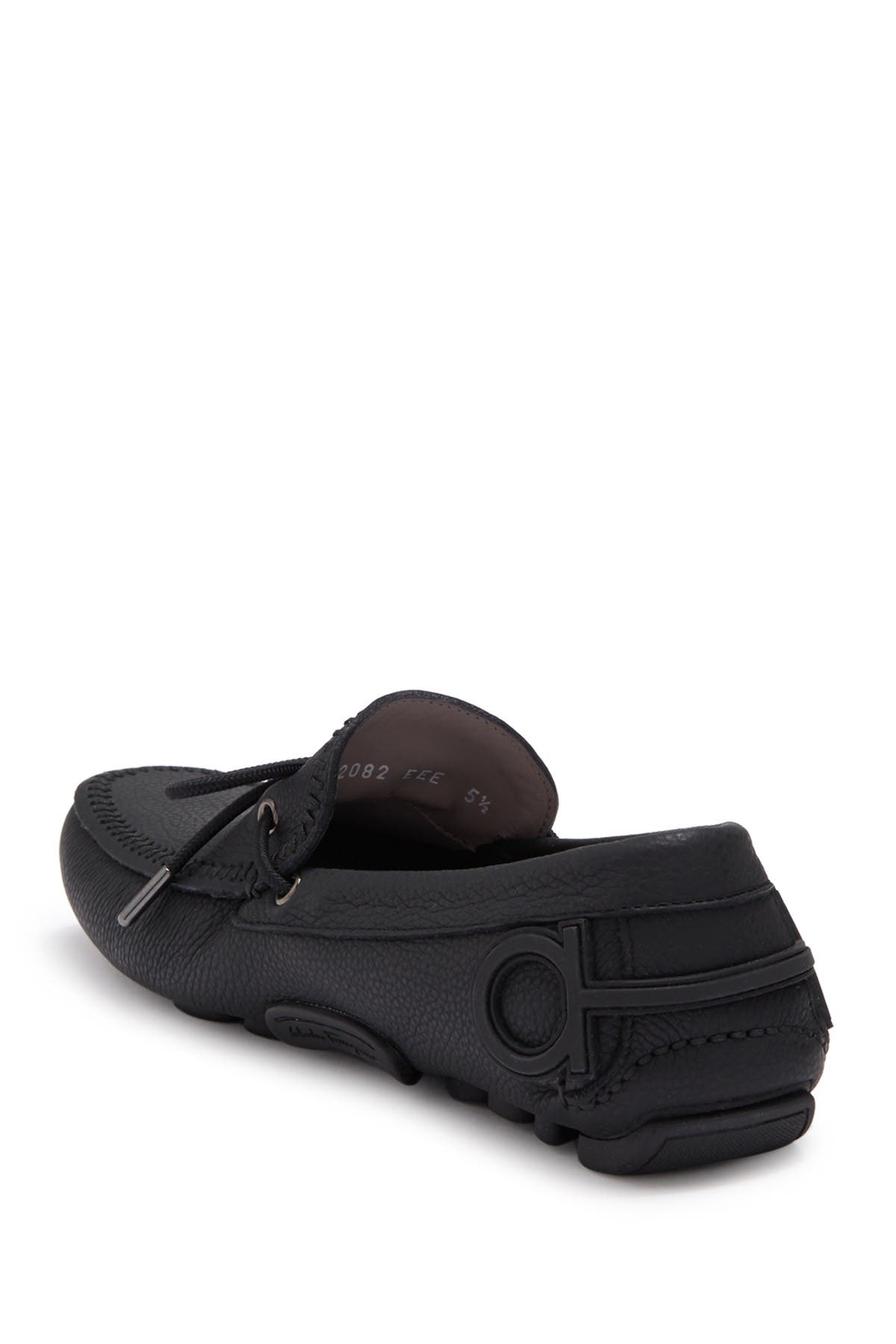 FERRAGAMO Moc Toe Belgian Leather Loafer Slipper, Alternate, color, 