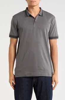 DENIM AND FLOWER Geo Tipped Polo