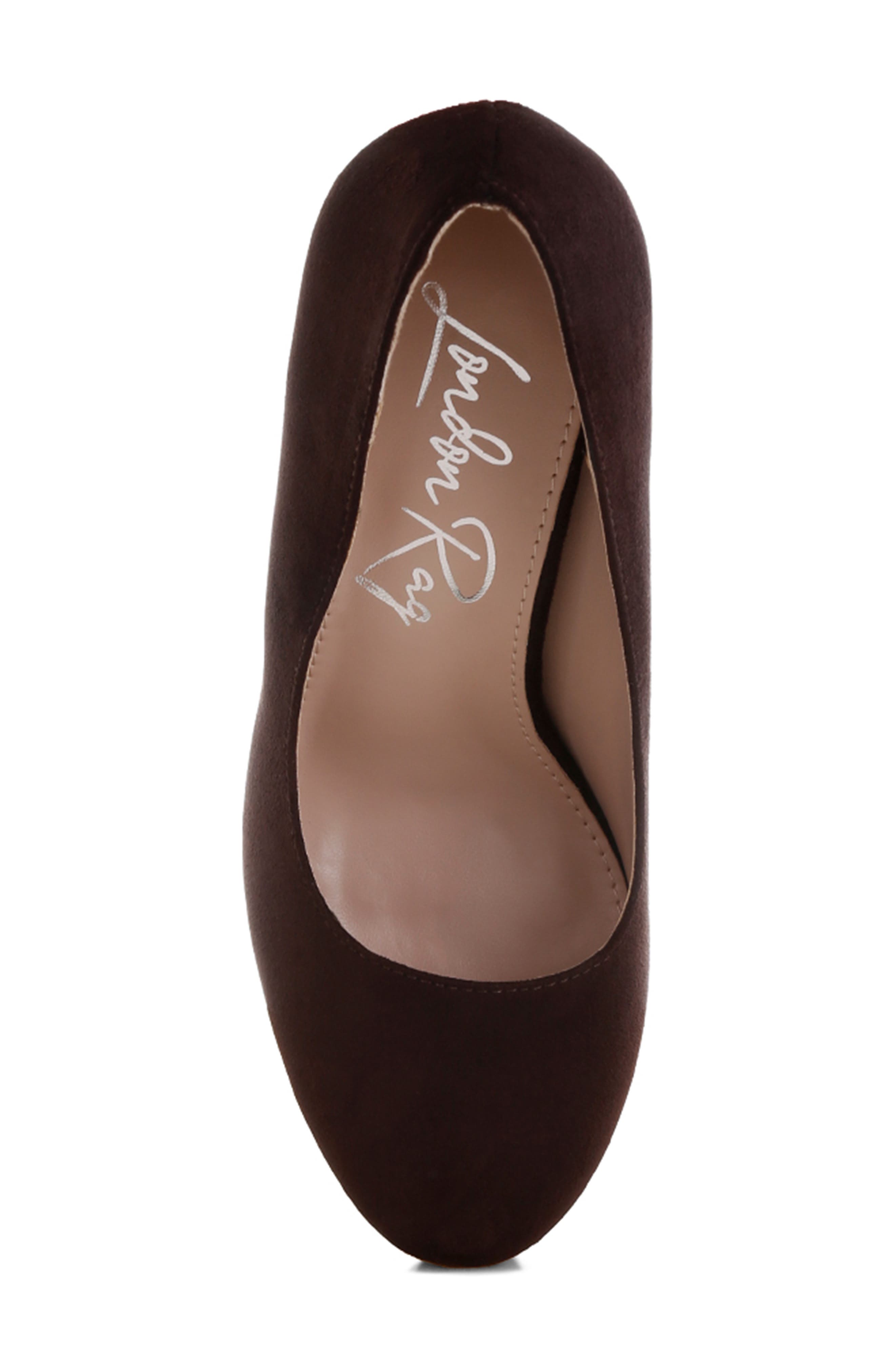 Olanta Platform Pump, Alternate, color, BROWN