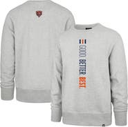 '47 Men's '47  Heather Gray Chicago Bears Good. Better. Best. Franklin Sweatshirt