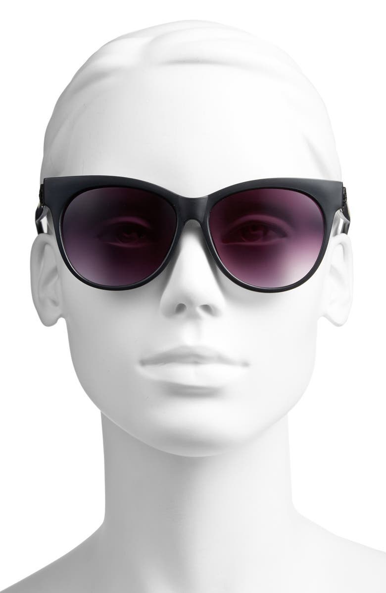 Vince Camuto 56mm Cat Eye Sunglasses, Alternate, color, 