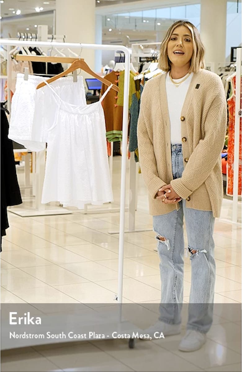 Swiss Dot Cotton Cami & Boxer Pajamas, sales video thumbnail