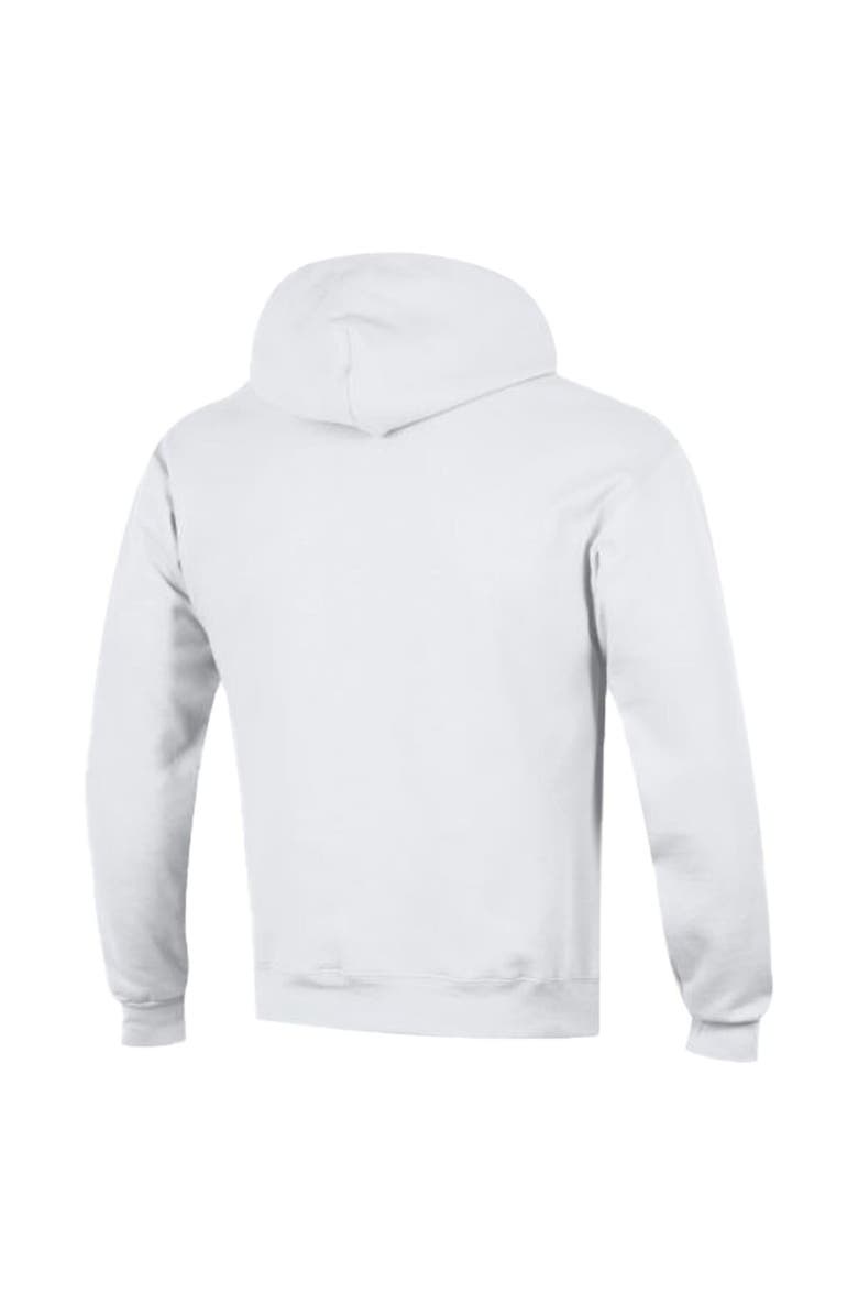 Champion Men's Champion White Tennessee Titans Powerblend Arch over Logo Hoodie, Alternate, color, White