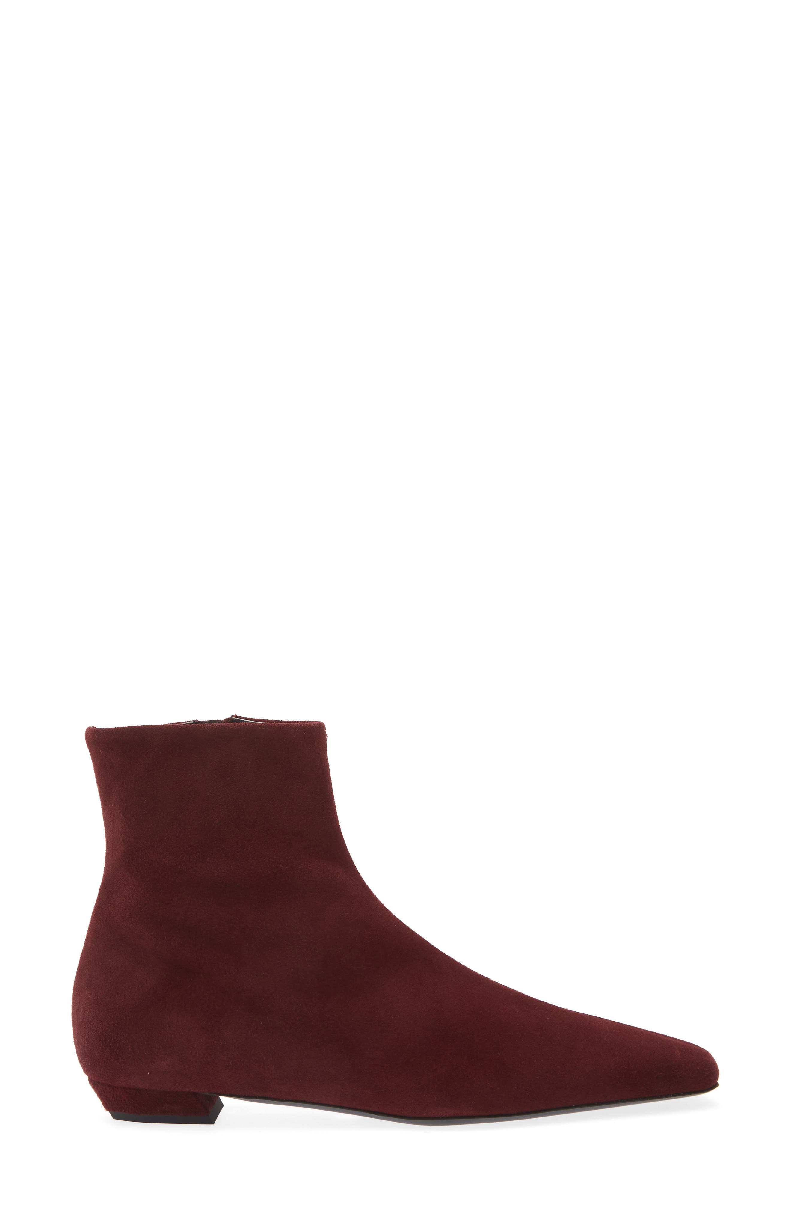 Trap Bootie, Alternate, color, MERLOT